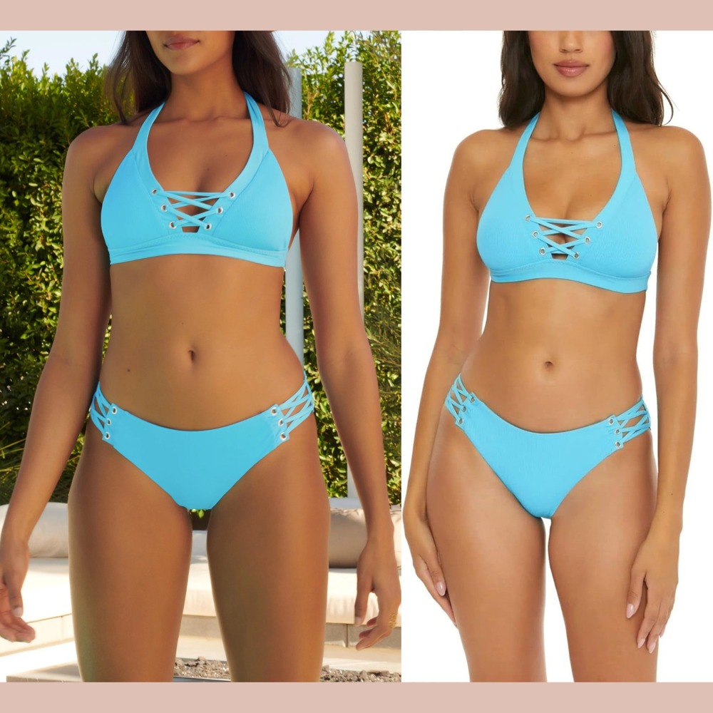 NWT BECCA 2PC Modern Edge Corset [ Top Small ] + Daniella [ Medium Bottom] U1300